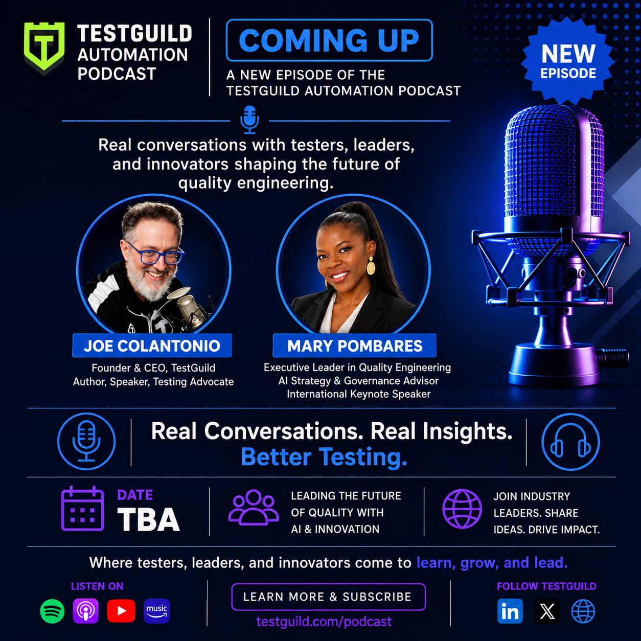 TestGuild Automation Podcast — Guest on Podcast with Joe Colantonio